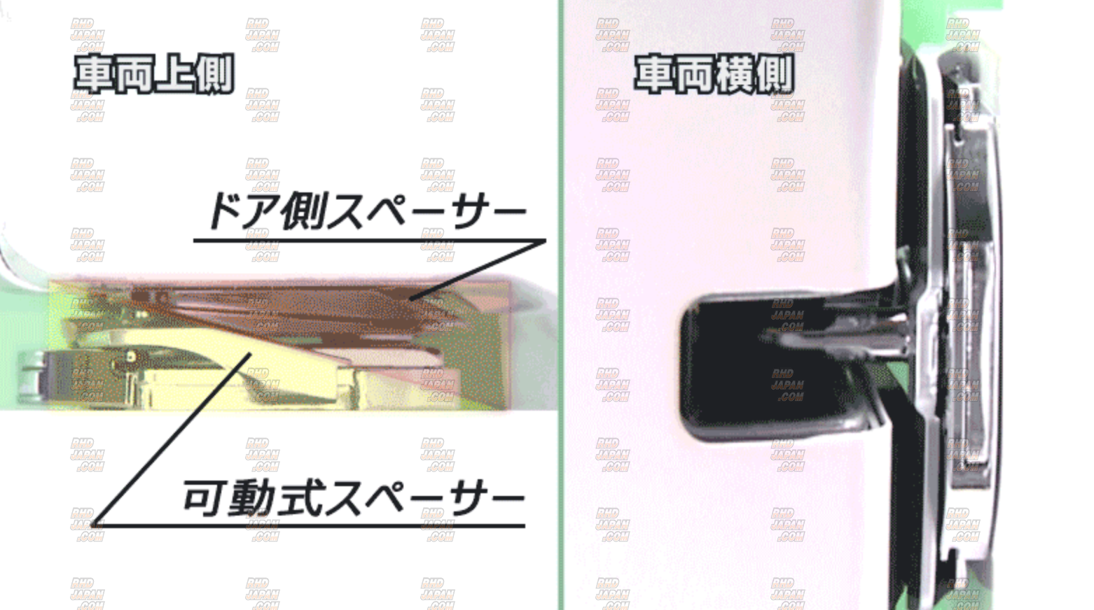 AutoExe Door Stabilizer Set - CX-5 CX-8 CX-30 CX-60 Demio/Mazda2
